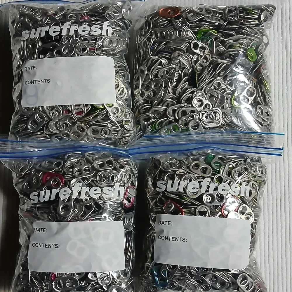 6200 Aluminum Pull Tabs POP COKE BEER SODA TABS TOPS ALUMINUM CAN